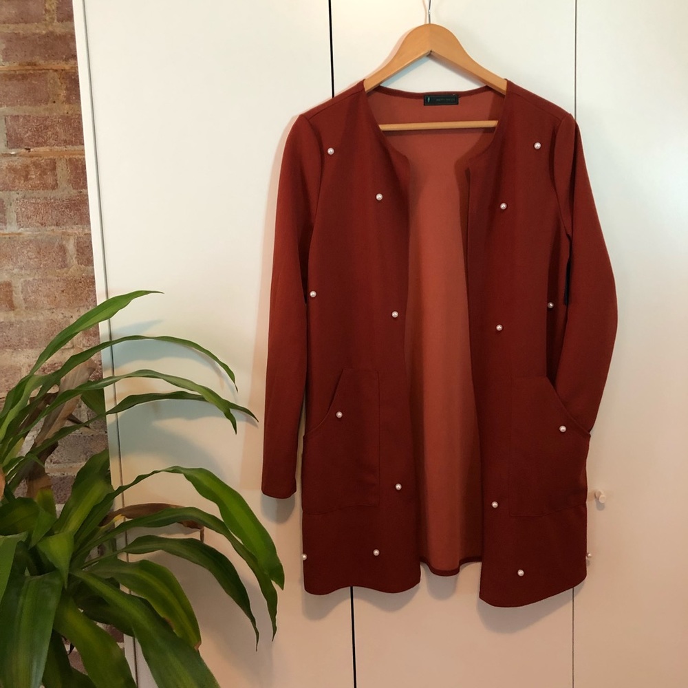 Pearl Detail Cardigan